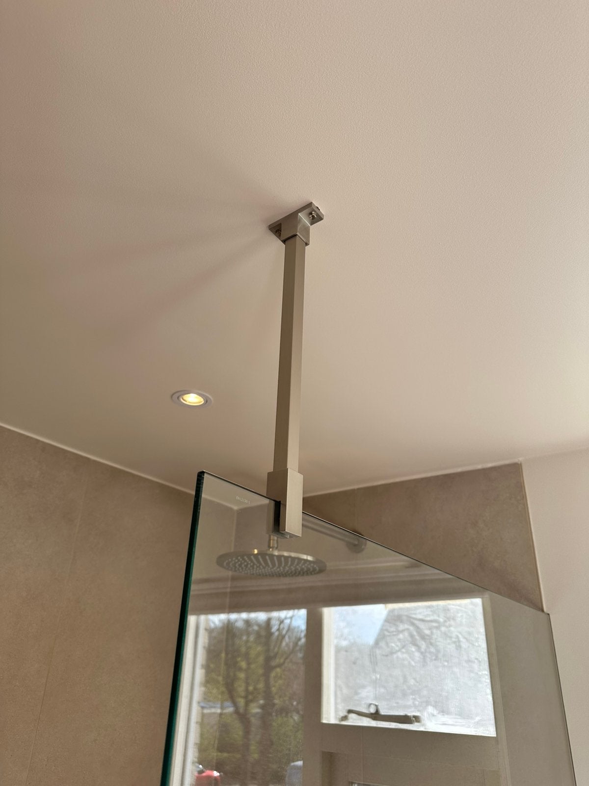 Fortifura Galeria stabilisatiestang plafond – Geborsteld RVS, Ophalen of Verzenden, Nieuw
