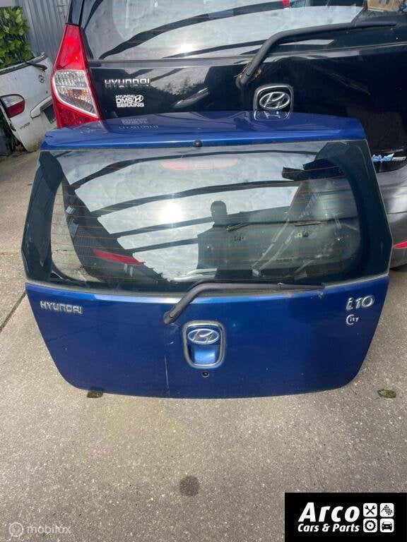 Hyundai i10 2008-2013 Achterklep Deur Zijscherm WGM Sapphire, Gebruikt, Ophalen of Verzenden, Hyundai, Hyundai