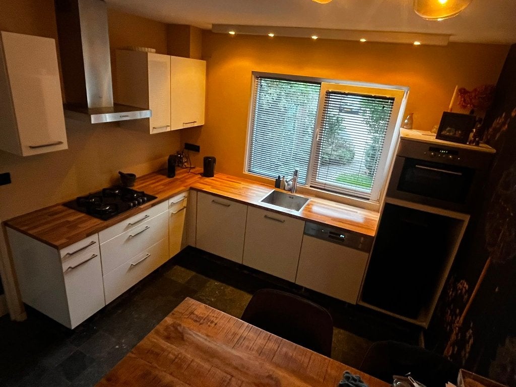 keuken, Huis en Inrichting, Keuken | Complete keukens, Ophalen, Gebruikt, Wit, Hoogglans of Gelakt