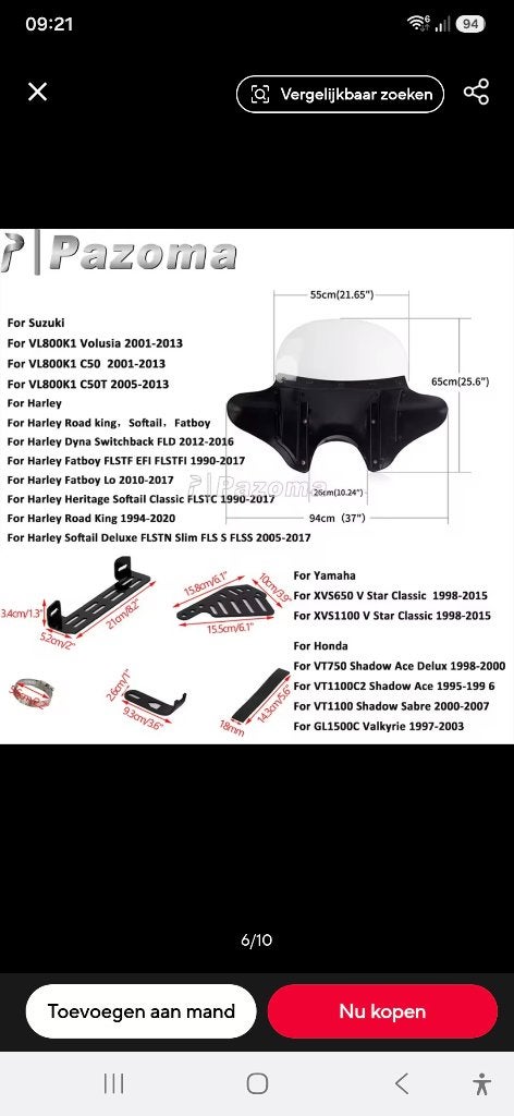 Harley davidson kuip, Motoren, Onderdelen | Harley-Davidson, Ophalen, Gebruikt