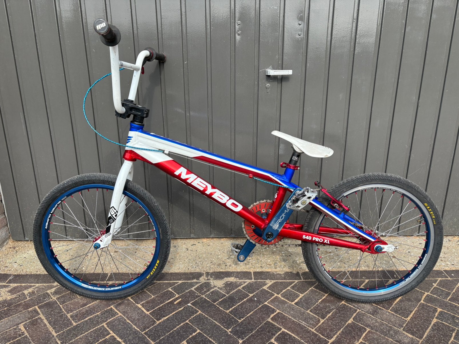 Meybo Holeshot pro xl, Fietsen en Brommers, Fietsen | Crossfietsen en BMX, Ophalen, Gebruikt, Velgrem, 20 tot 24 inch