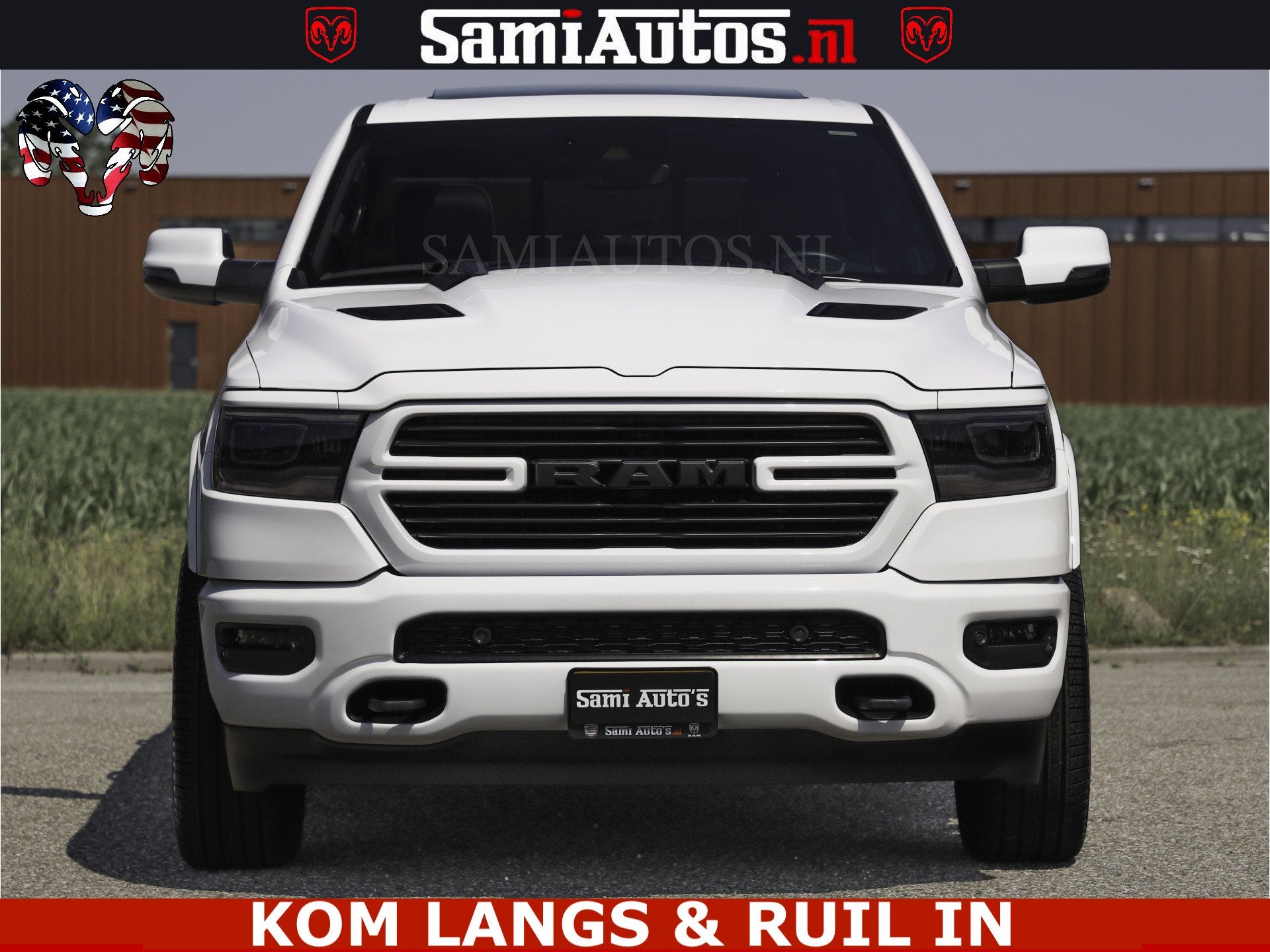 Dodge Ram SPORT V8 5.7 402PK | Krachtige Hemi | Panorama Dak, Automaat, 2534 kg, Gebruikt, 5654 cc