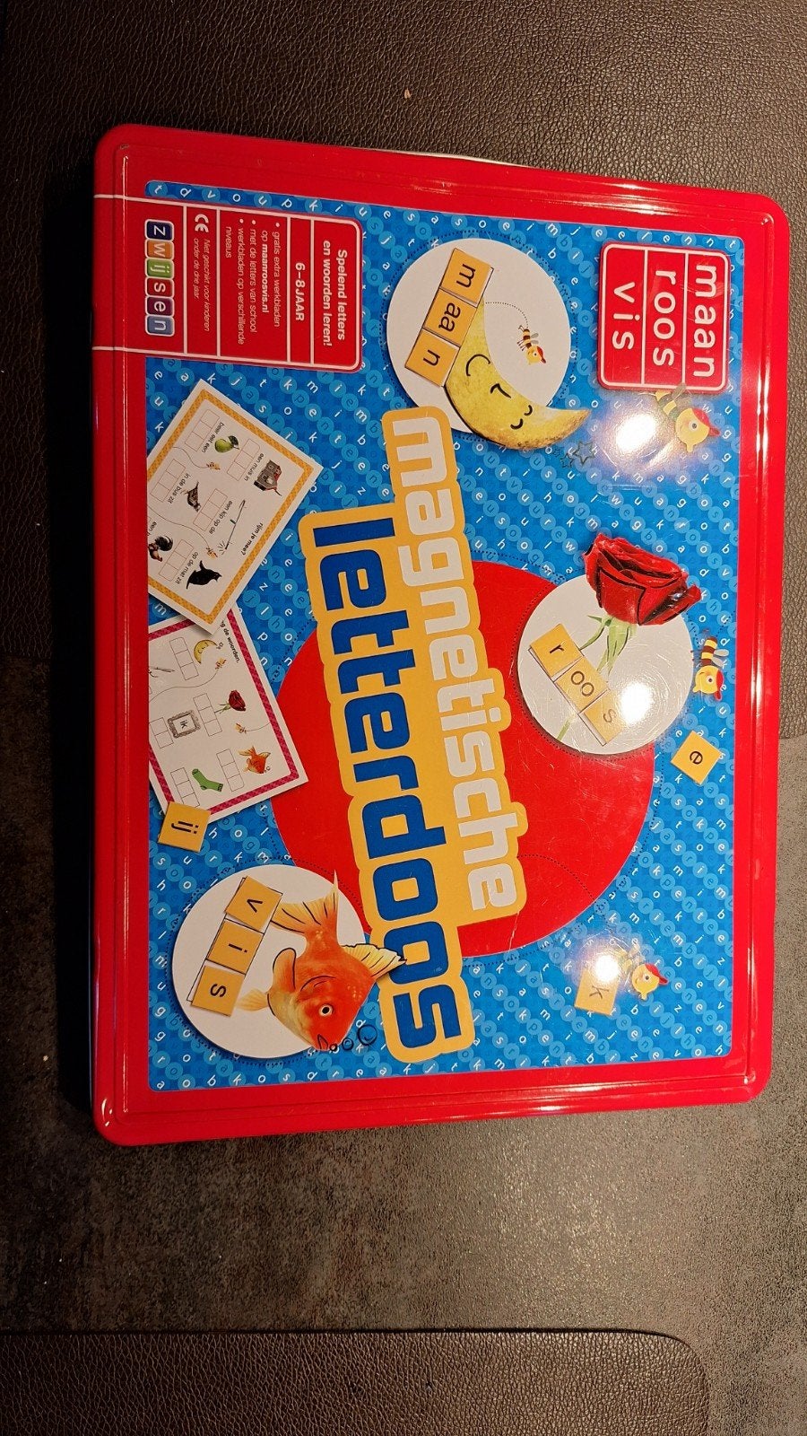 Gratis af te halen - Zwijsen Magnetische Letterdoos - Leer S, Ophalen, Zo goed als nieuw, Taal en Lezen