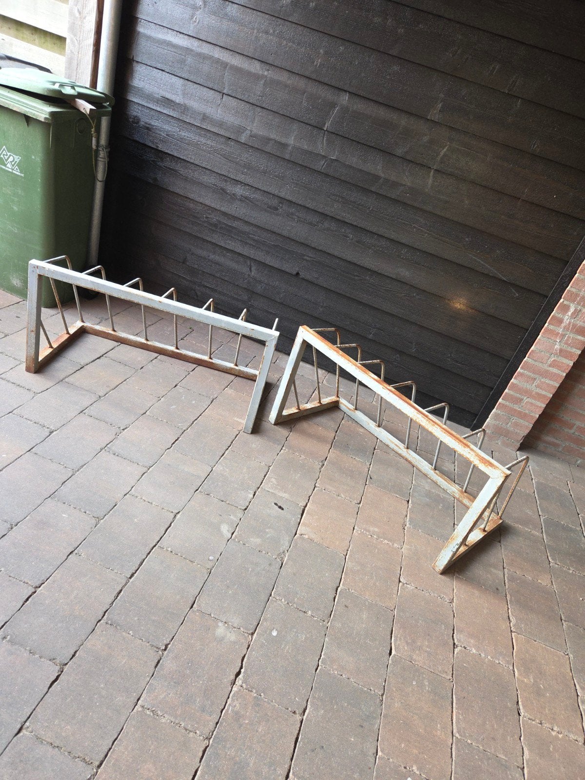 Stalen voetbal goals., Ophalen, Gebruikt, Overige typen