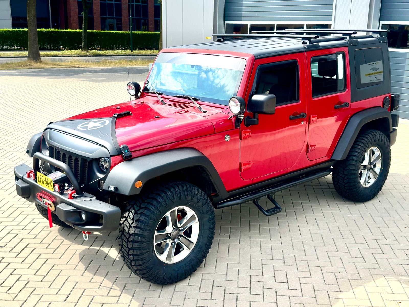 ‼️JEEP WRANGLER JK 3.8 V6 RUBICON YOUNGTIMER HARD/SOFTTOP‼️, Auto's, Automaat, Stof, Zwart, Bedrijf