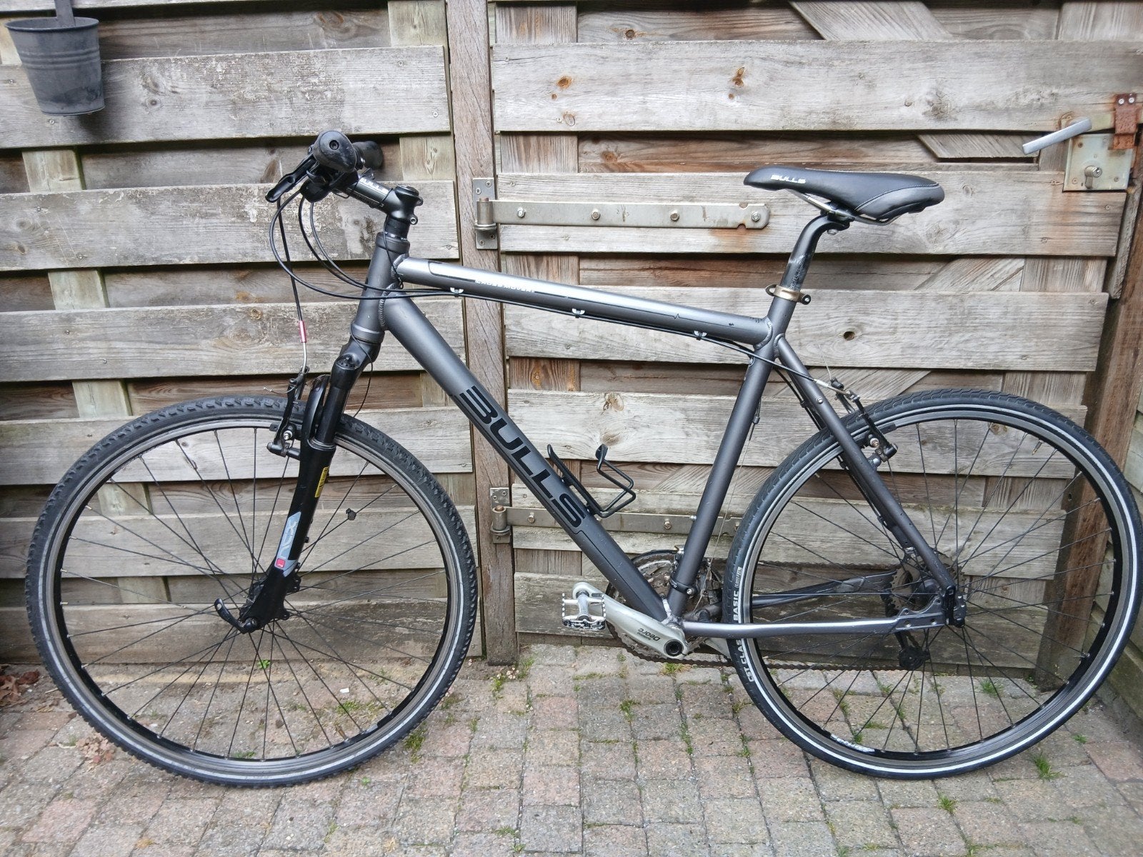 Bulls fiets met 27 versnellingen en 58cm frame, 28 inch, Gebruikt, Vering, Velgrem