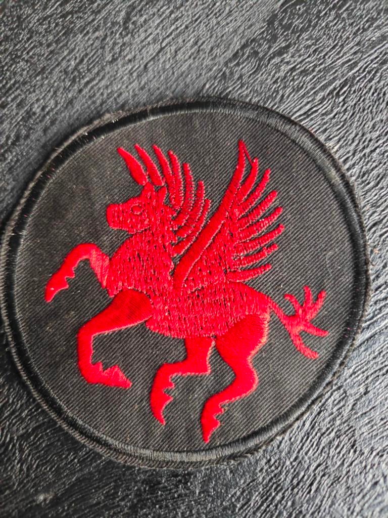RAF Patch 18 Squadron Royal Air Force Pegasus Chinook .., Ophalen of Verzenden, Luchtmacht, Engeland, Embleem of Badge