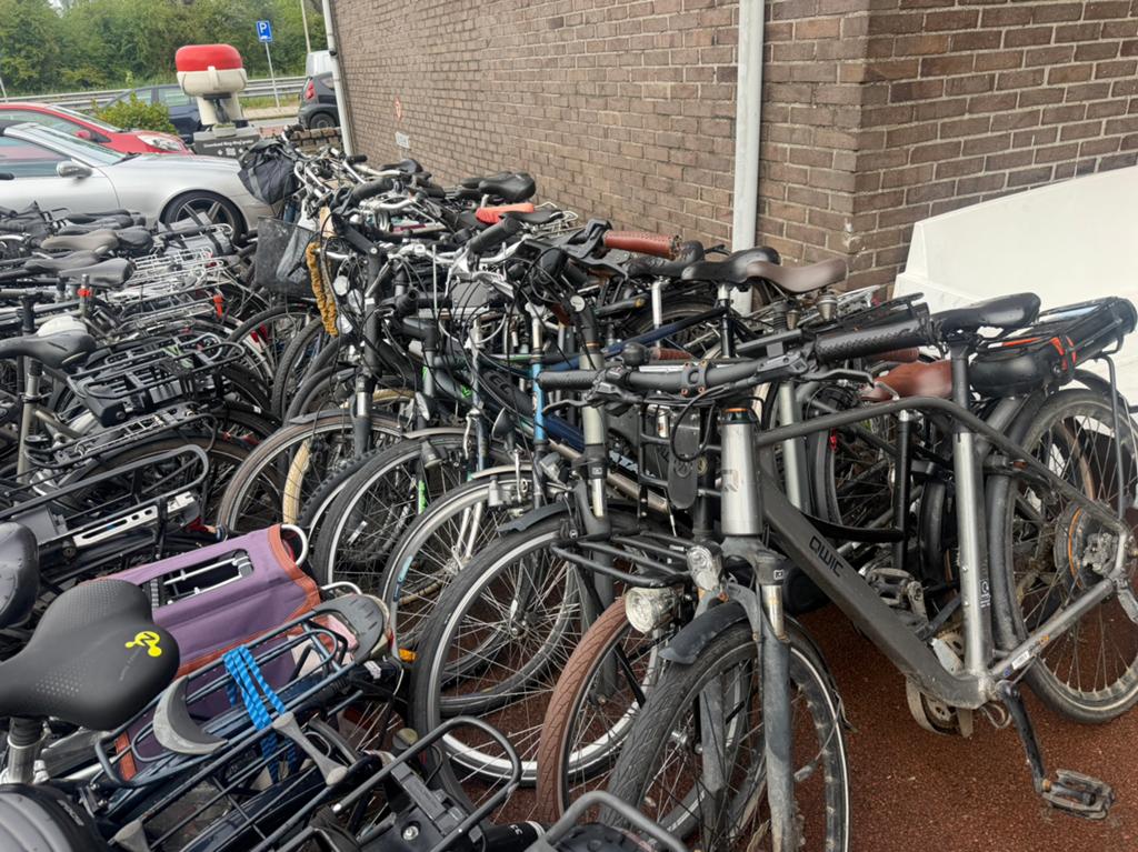 Partij inruilen fietsen voor export 100 stuks, Fietsen en Brommers, Overige merken, Gebruikt, Gazelle, Batavus