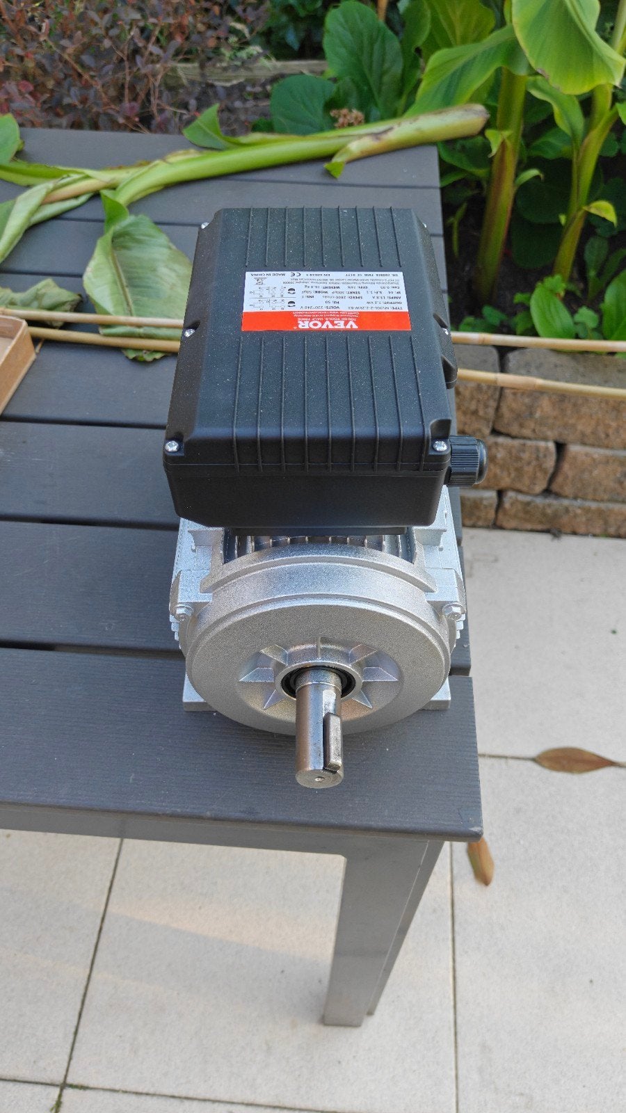 VEVOR 2,2 kW Elektromotor 2800 tpm - Zo goed als nieuw, Doe-het-zelf en Verbouw, Motoren, Ophalen of Verzenden, Zo goed als nieuw