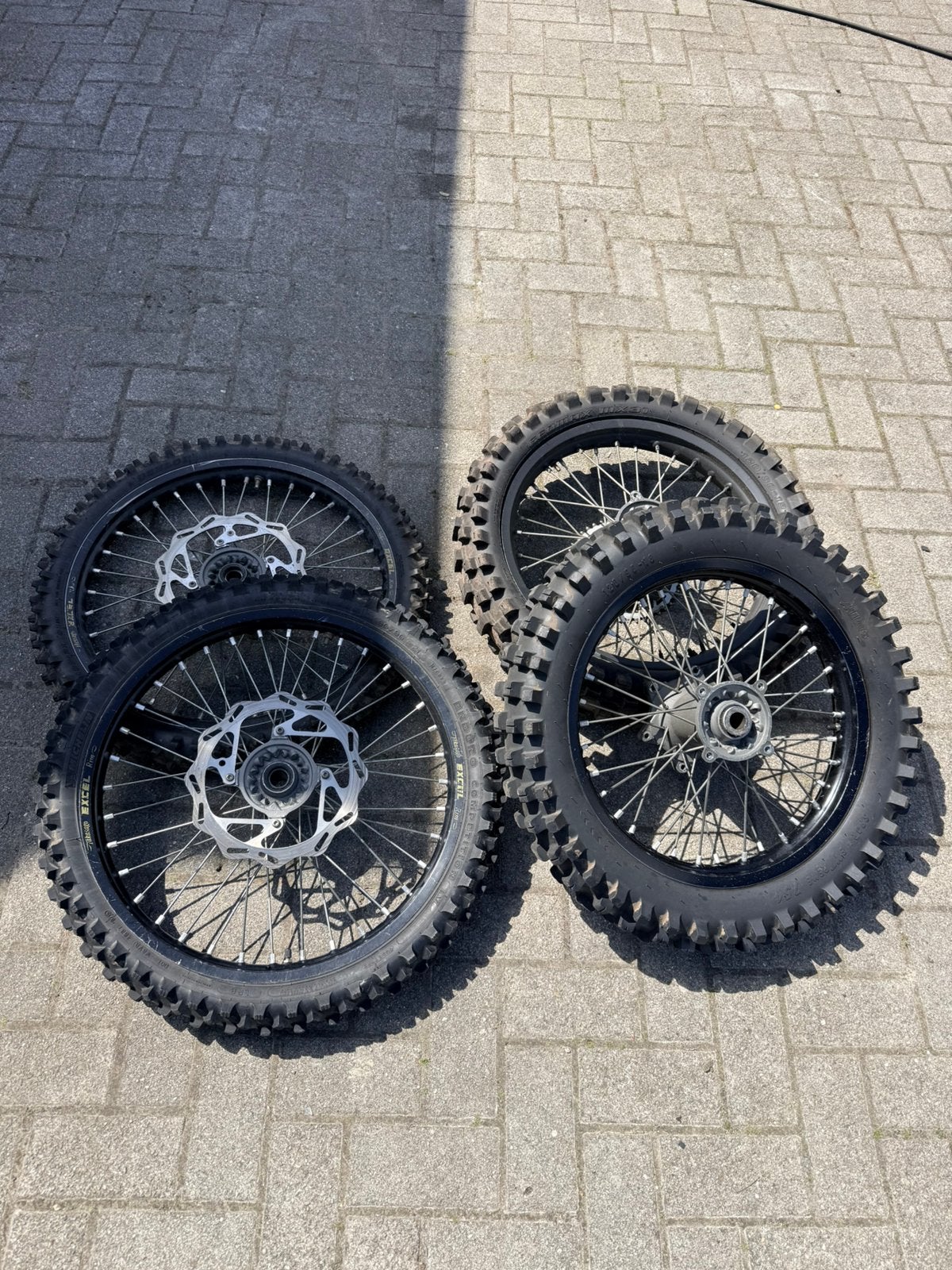 Crosswielen husqvarna te450 2010 enduro, Motoren, Ophalen, Gebruikt, Husgvarna, Husqvarna