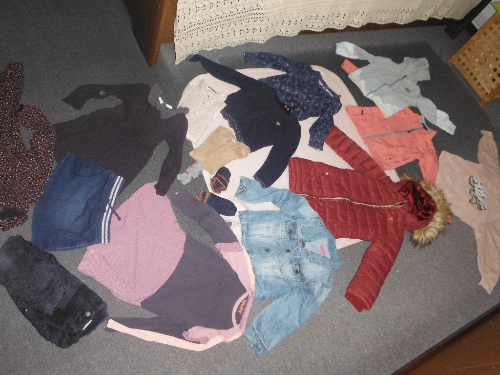 kinderkledingpakkket maat 110 -116, Kinderen en Baby's, Ophalen of Verzenden, Gebruikt, Meisje, Overige typen