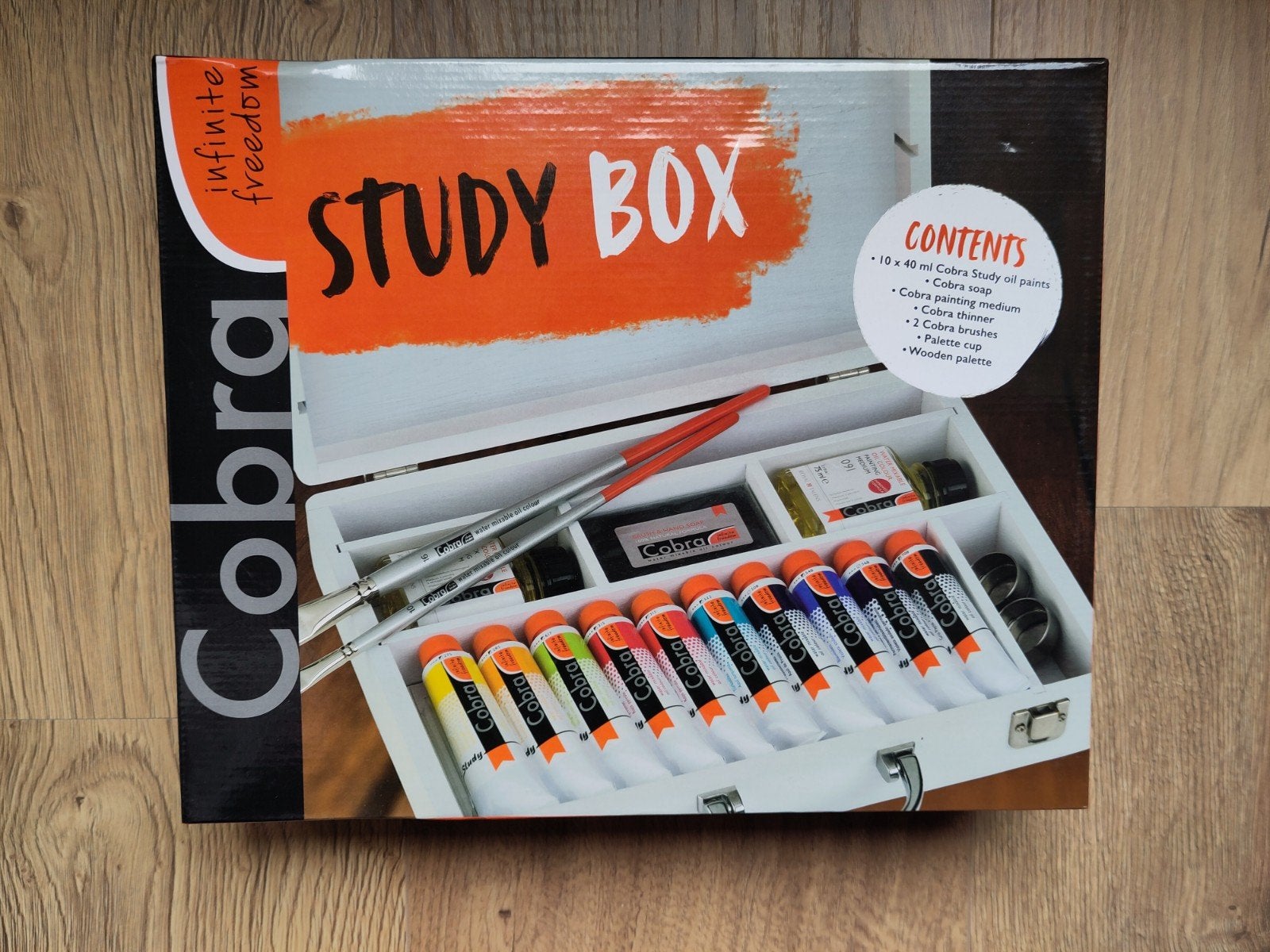 Royal Talens Cobra study box olieverf - ongeopend!, Ophalen, Nieuw, Olieverf