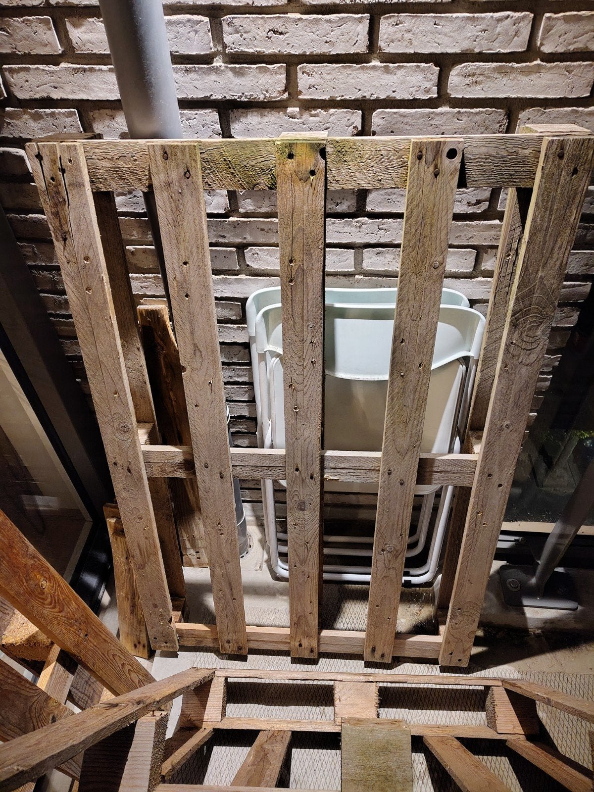 Gratis oude pallets, Ophalen, Gebruikt, Minder dan 25 mm, Pallet