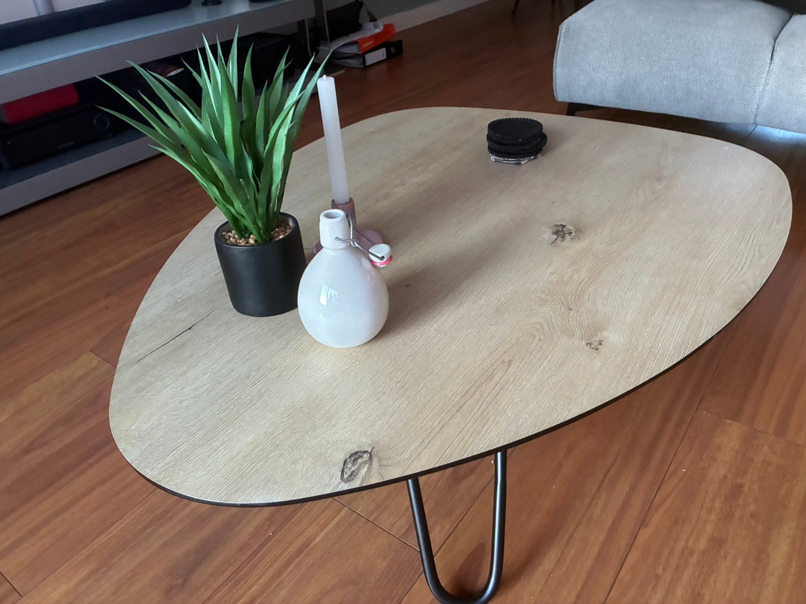 Erg mooie vrijwel nieuwe Xooon Masura Salontafel, Ophalen, Overige materialen, 50 tot 100 cm, Zo goed als nieuw