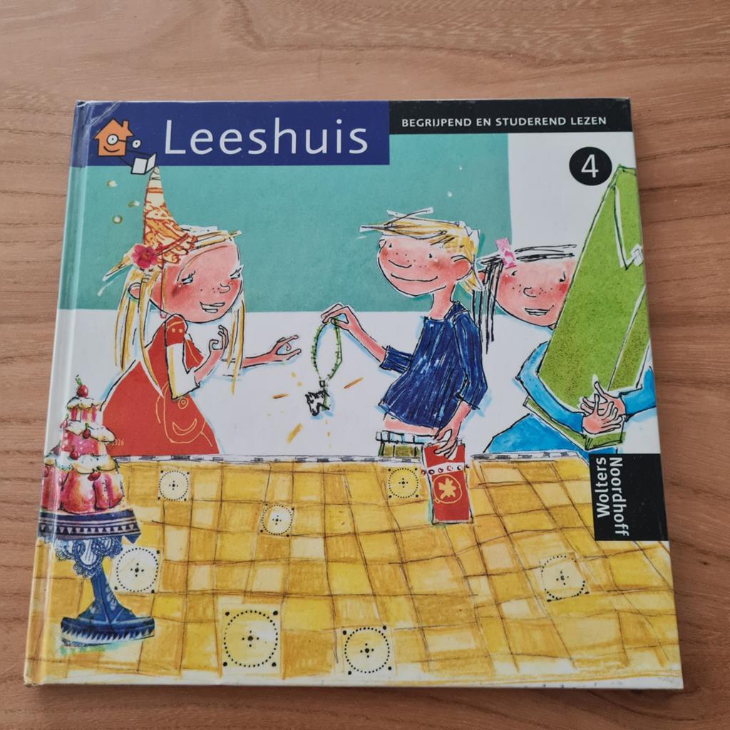 Leeshuis Begrijpend en Studerend Lezen 4 - Wolters Noordhoff, Gelezen, Ophalen of Verzenden, Wolters Noordhoff, Alpha