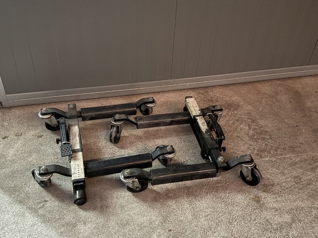 Auto-lift / jack trolley / Dolley Set 3, Auto diversen, Gebruikt, Garagekrik, Ophalen of Verzenden, Guaestus Trading