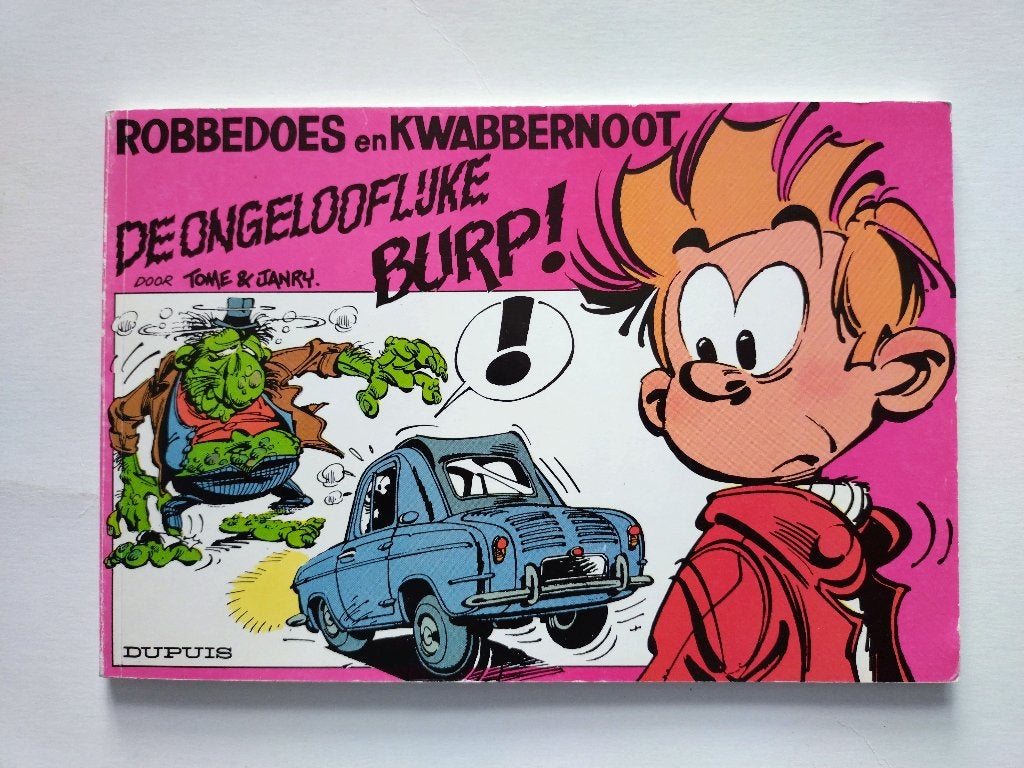 ROBBEDOES EN KWABBERNOOT - DE ONGELOOFLIJKE BURP! (1986), Boeken, Gelezen, Eén stripboek, Ophalen of Verzenden, Franquin