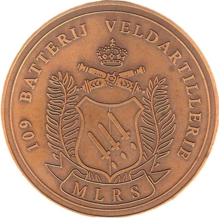 109  BATTERIJ  VELDARTILLERIE  M L R S, Ophalen of Verzenden, Overige materialen