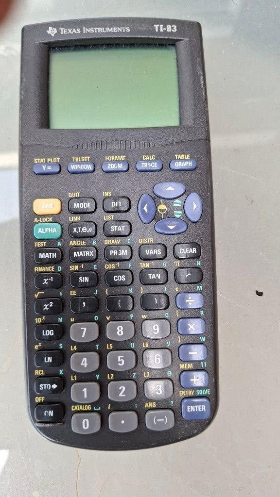 Texas instruments TI83, Ophalen of Verzenden, Gebruikt