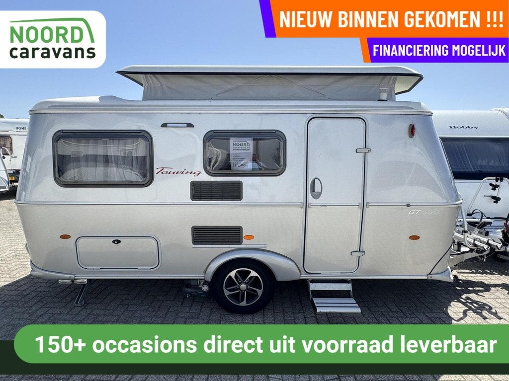 Eriba TROLL 550, DWARSBED, TREINZIT, MOVER, FIETSENDRAGER, Mover, Bedrijf, Treinzit, Tot en met 3