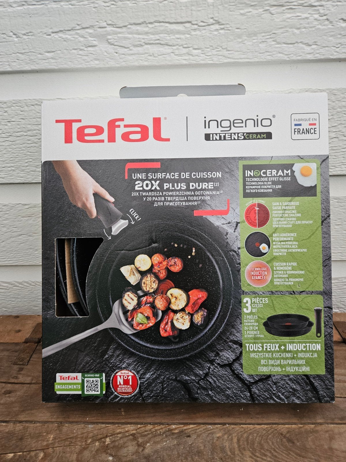Tefal Ingenio Pannenset - PFAS-vrij & Inductie, Tefal, Pannenset, Ophalen of Verzenden, Geschikt voor inductie
