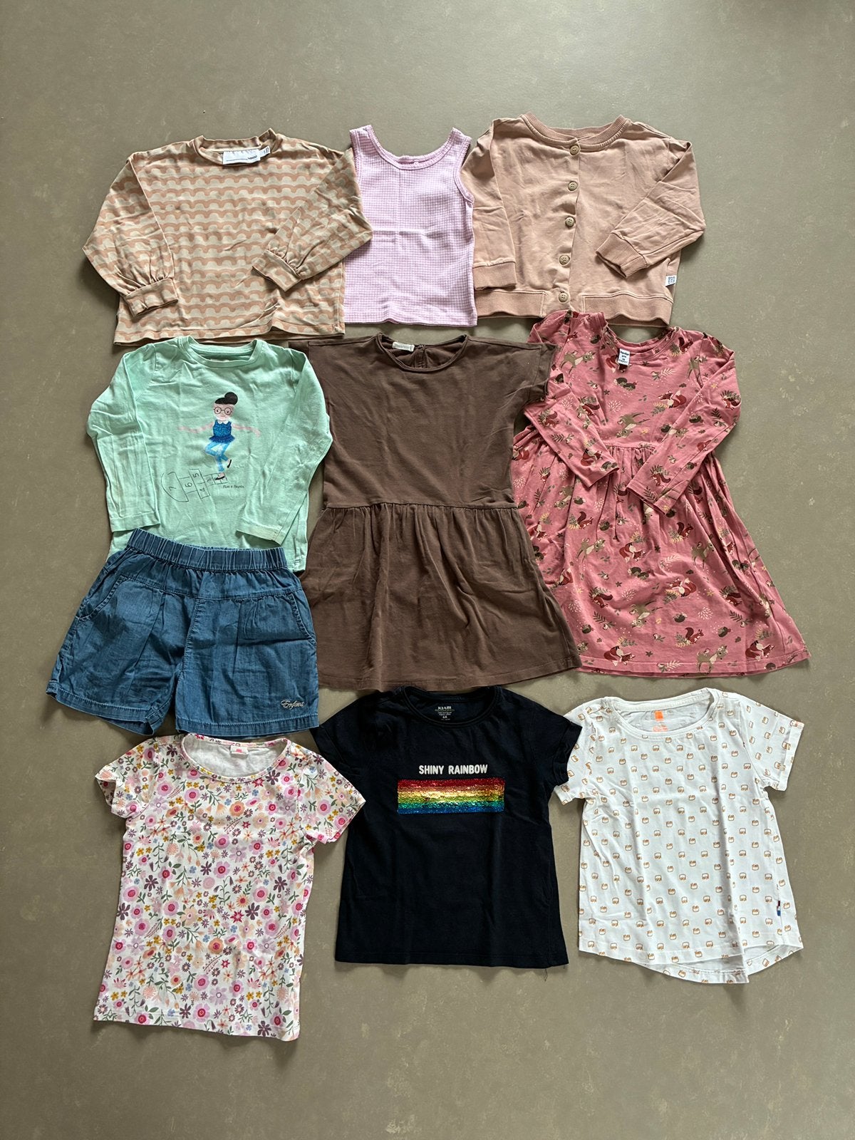 Pakketje kleding meisje maat 110/116, Ophalen of Verzenden, Gebruikt, Maat 110