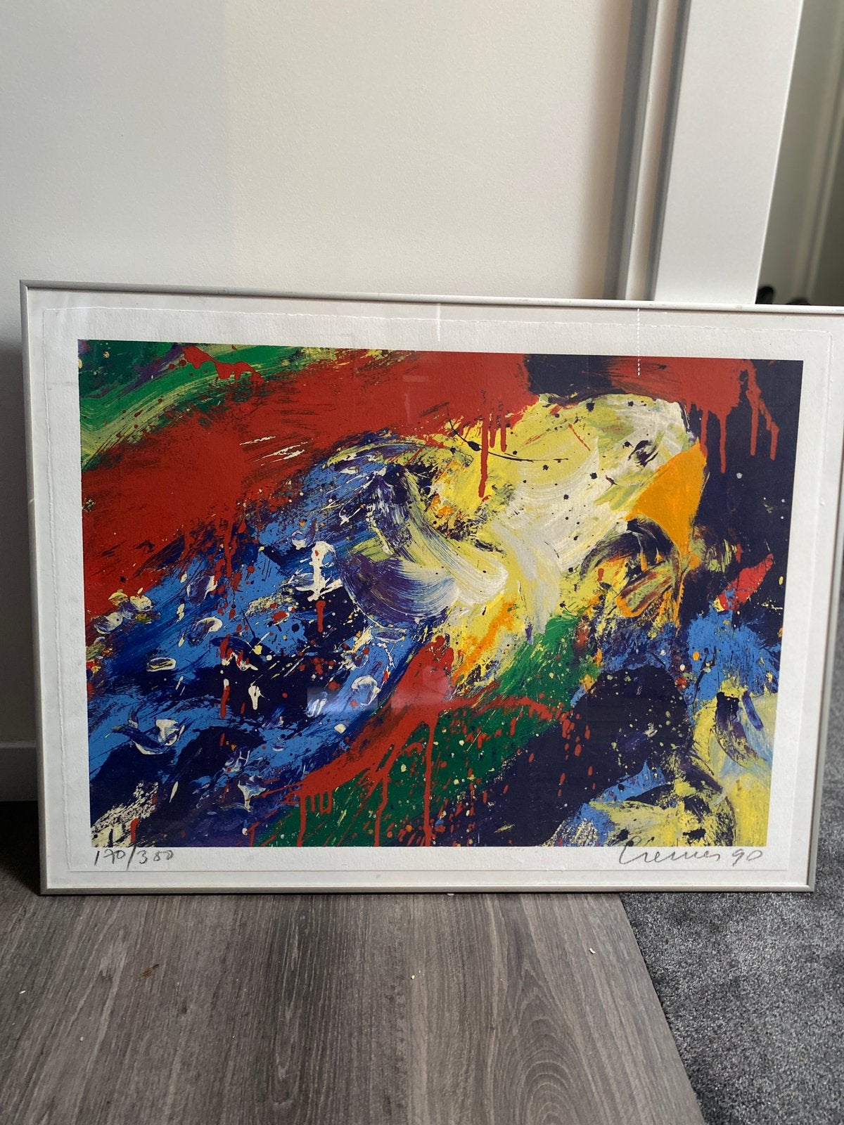 Ara van jan cremer. Gesigneerd en genummerd, Ophalen
