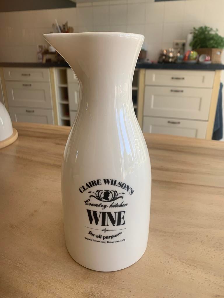 Wijnkaraf Claire Wilson’s, Ophalen, Zo goed als nieuw