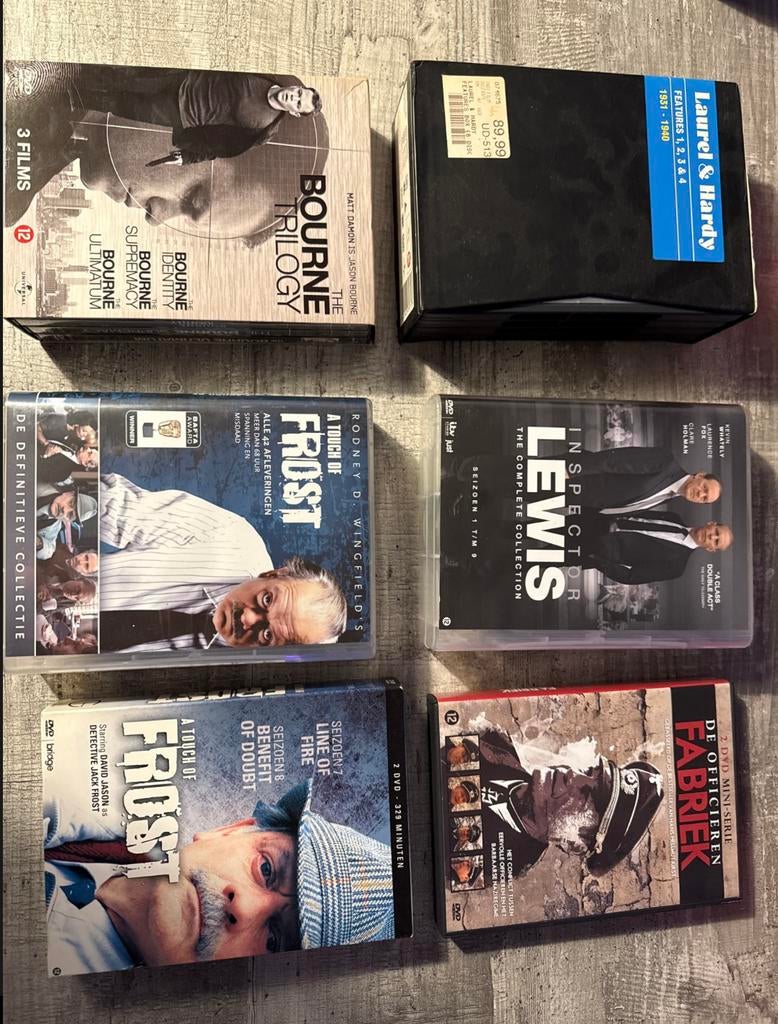 DVD Boxsets & Series Collectie compleet kras vrij, Alle leeftijden, Ophalen of Verzenden, Zo goed als nieuw