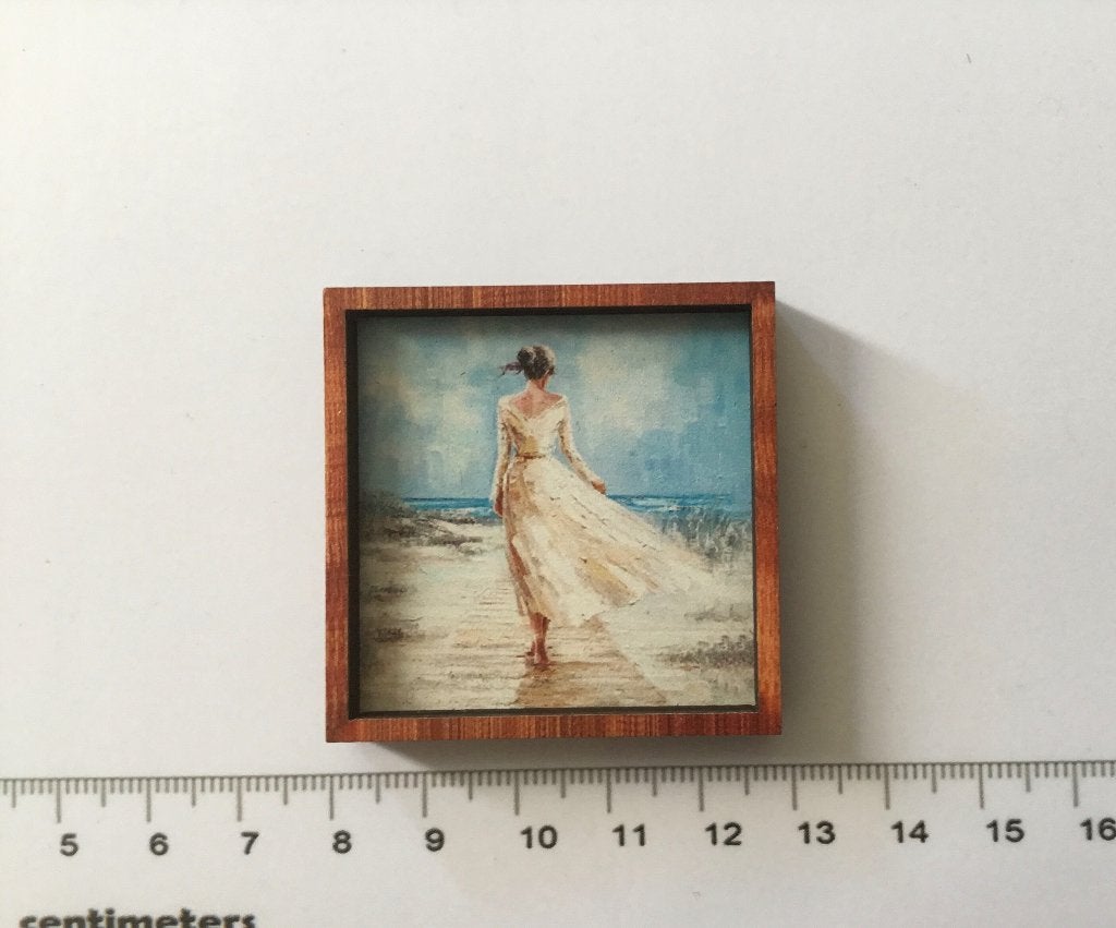 Poppenhuis miniaturen schilderij 152, Ophalen of Verzenden, Nieuw, Poppenhuis