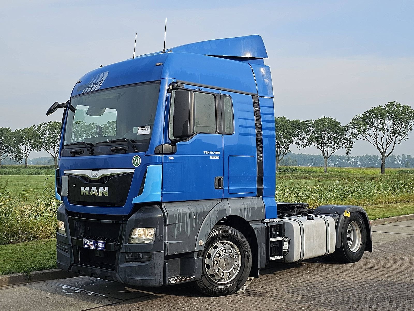 M.A.N. 18.480 TGX, Automaat, 460 pk, Euro 6, Blauw