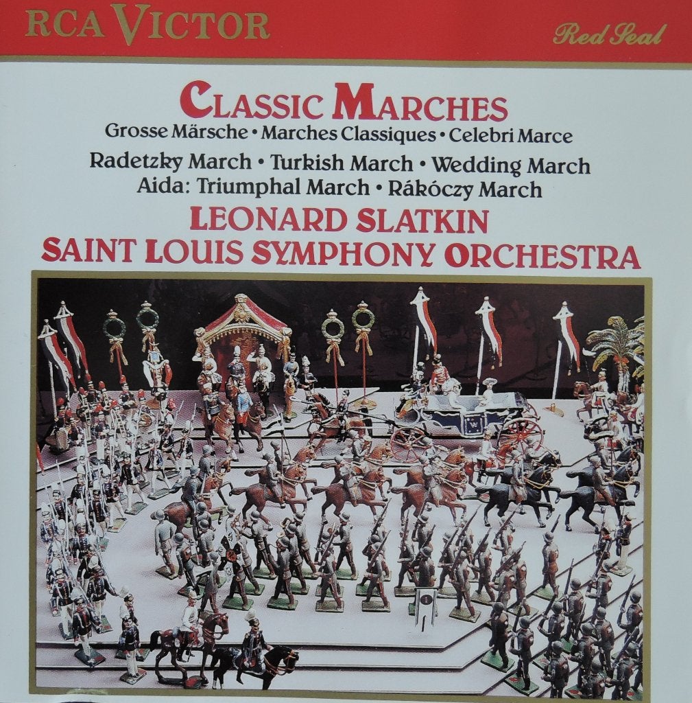 Classic Marches - Saint Louis SO/ Slatkin - RCA Victor - DDD, Ophalen of Verzenden, Zo goed als nieuw, Romantiek, Orkest of Ballet