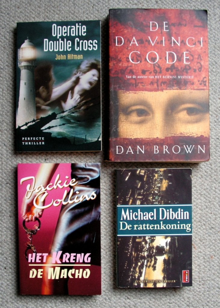 Diverse Nederlandstalige boeken Thrillers €3,00 per stuk ZG, Ophalen of Verzenden, Zo goed als nieuw