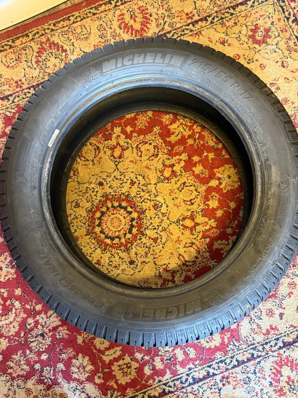 Michelin All-Season band 215/55 R17 met 6,5 mm profiel, 17 inch, Ophalen of Verzenden, All Season, Band(en)