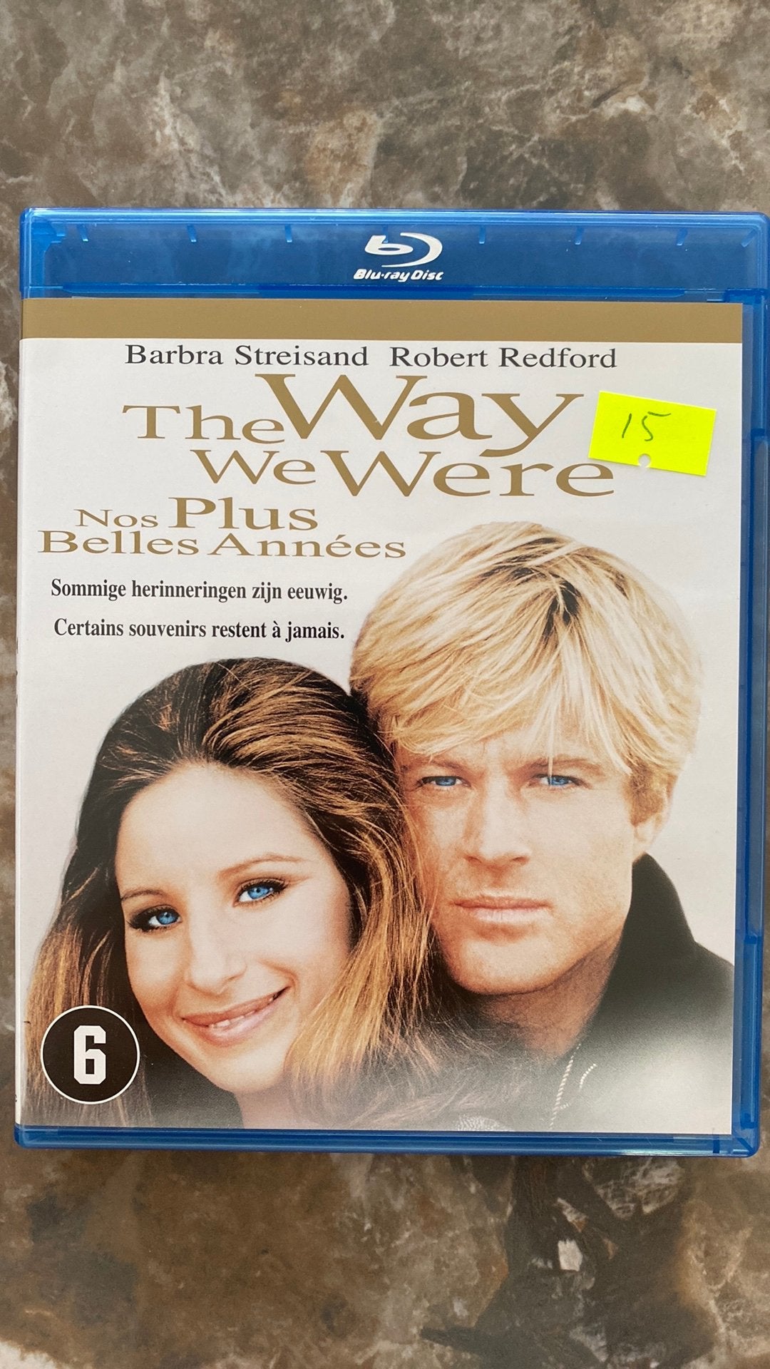 The way we were blu ray NL versie, Cd's en Dvd's, Ophalen of Verzenden, Zo goed als nieuw, Drama