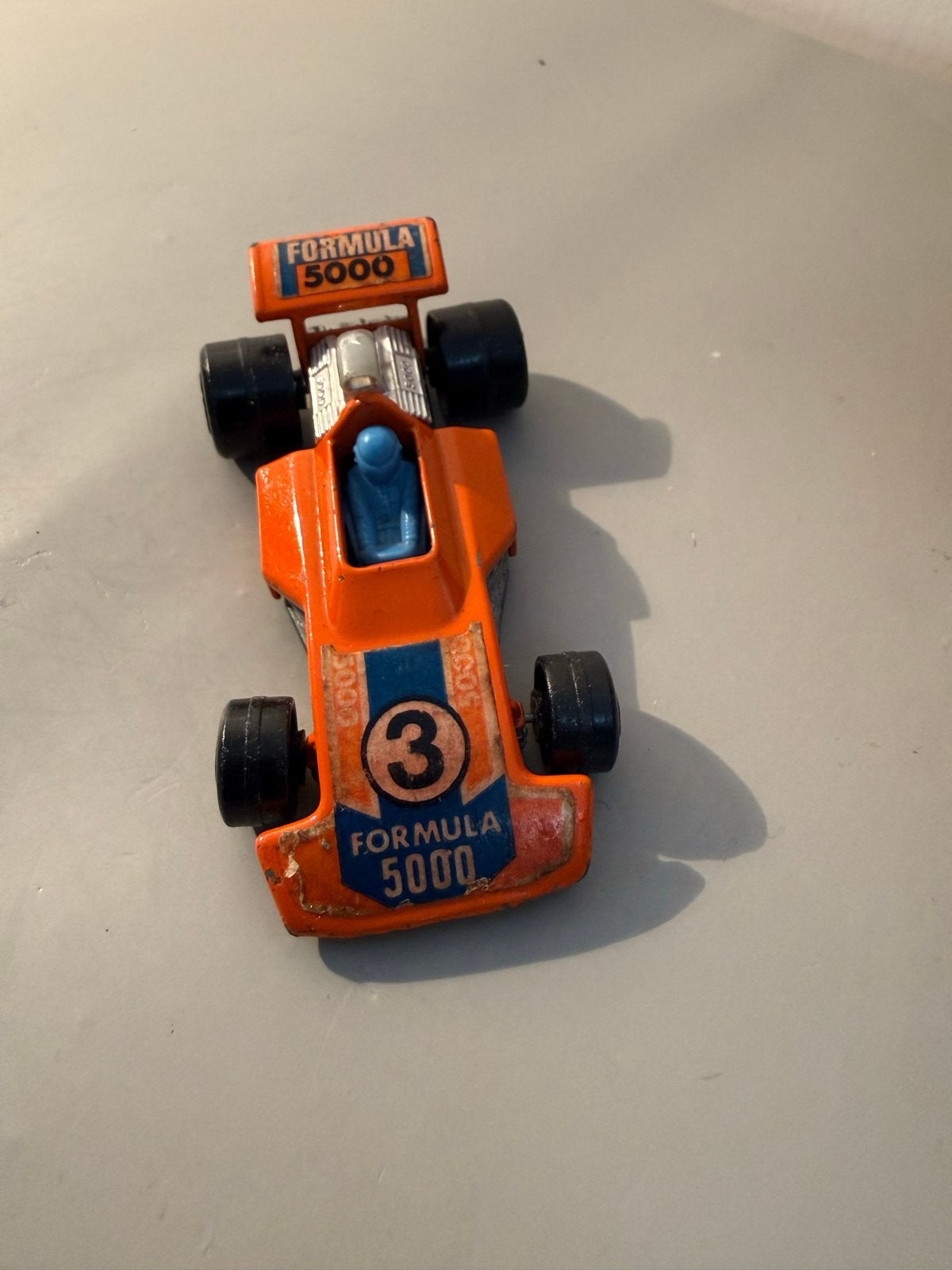 Vintage Matchbox Superfast Formula 5000 raceauto 1975, Ophalen of Verzenden, Gebruikt