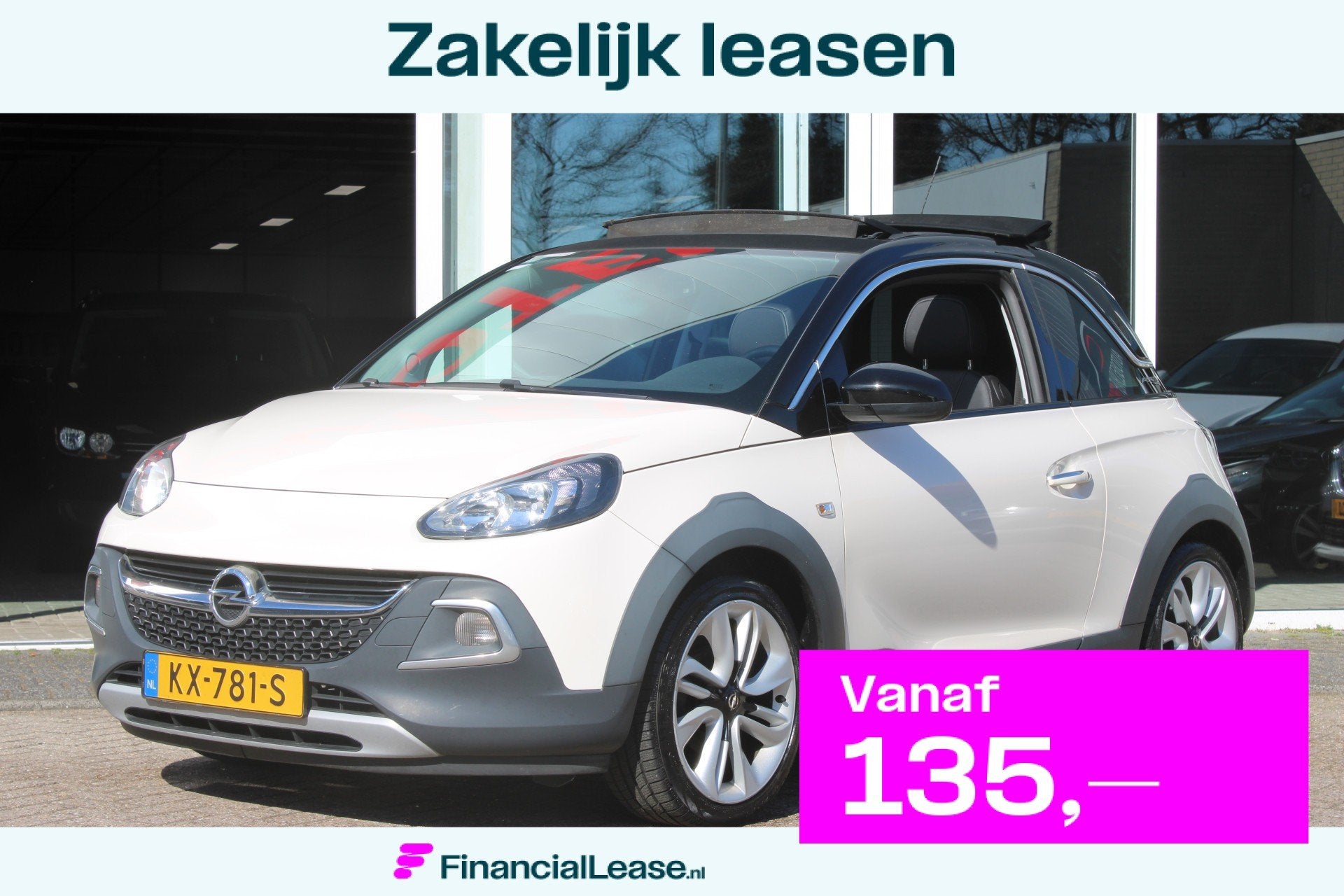 Opel ADAM 1.0 Turbo Rocks Favourite//Cabrio!, Voorwielaandrijving, 1041 kg, 4 stoelen, Origineel Nederlands