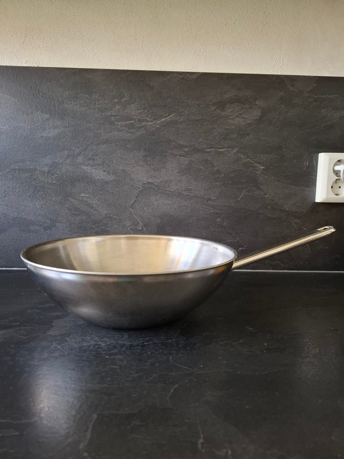 Demeyere koekenpan, ZGAN, 30 cm, Huis en Inrichting, Keuken | Potten en Pannen, Antiaanbaklaag, Ophalen, Zo goed als nieuw, Koekenpan