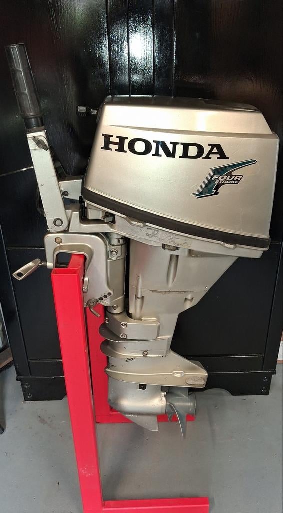 Honda 15 pk , 4-takt  , kortstaart  , handstart, Watersport en Boten, Ophalen, Gebruikt, Benzine, 10 tot 30 pk