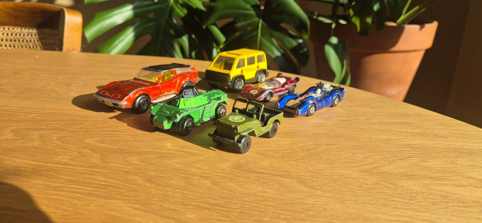 Vintage speelgoedauto's matchbox, whizzwheels, tonka, Ophalen of Verzenden, Gebruikt