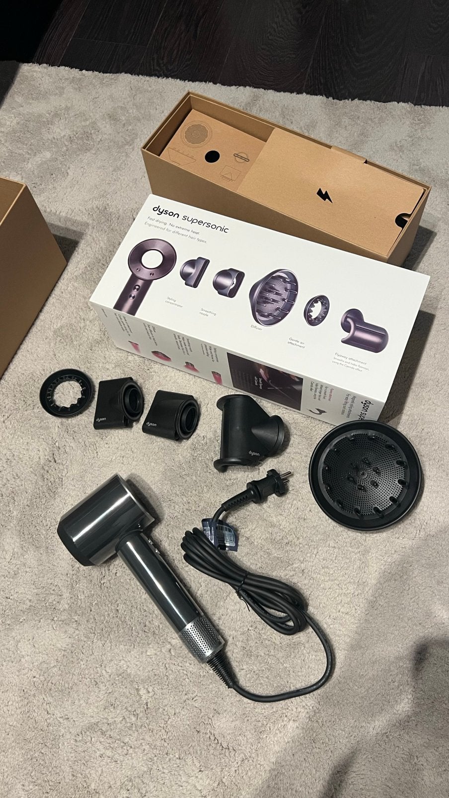 Dyson supersonic gloednieuw, Ophalen of Verzenden, Nieuw, Föhn of Haardroger