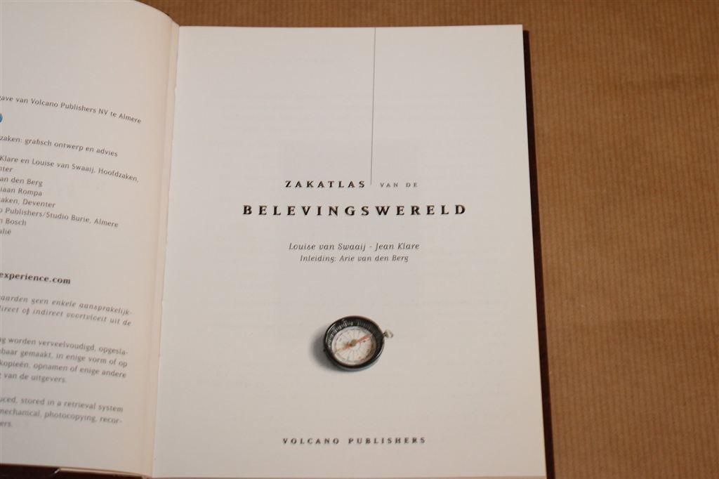 Zakatlas van de Belevingswereld — Unieke Landkaarten, Ophalen of Verzenden, 1800 tot 2000, Nederland, Landkaart
