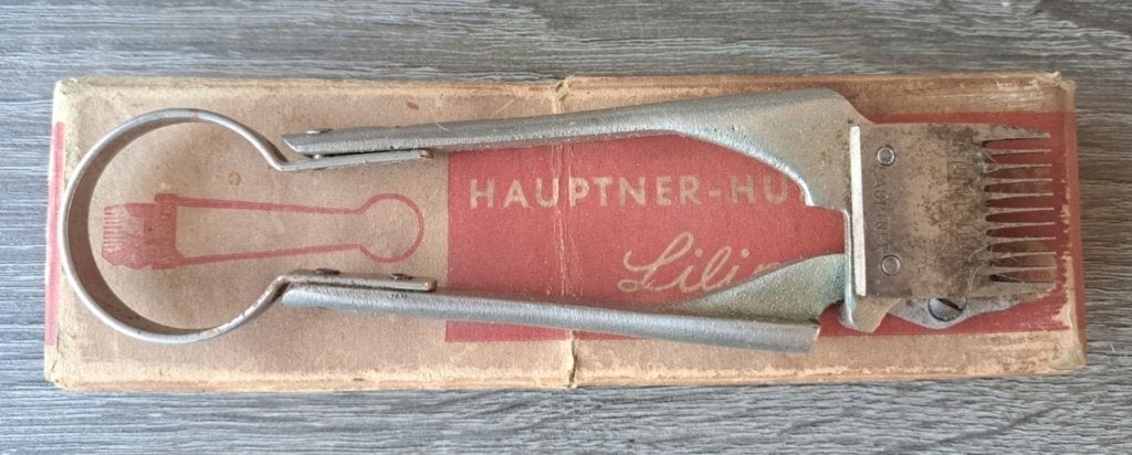 Vintage Hauptner hondenschaar tondeuse - type 8539 (2½ cm), Ophalen of Verzenden, Gebruikt