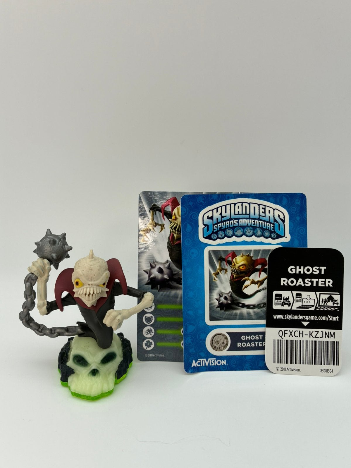 Skylanders Spyro’s Adventure Ghost Roaster met sticker+kaart, Avontuur en Actie, Verzenden, W, 2 spelers