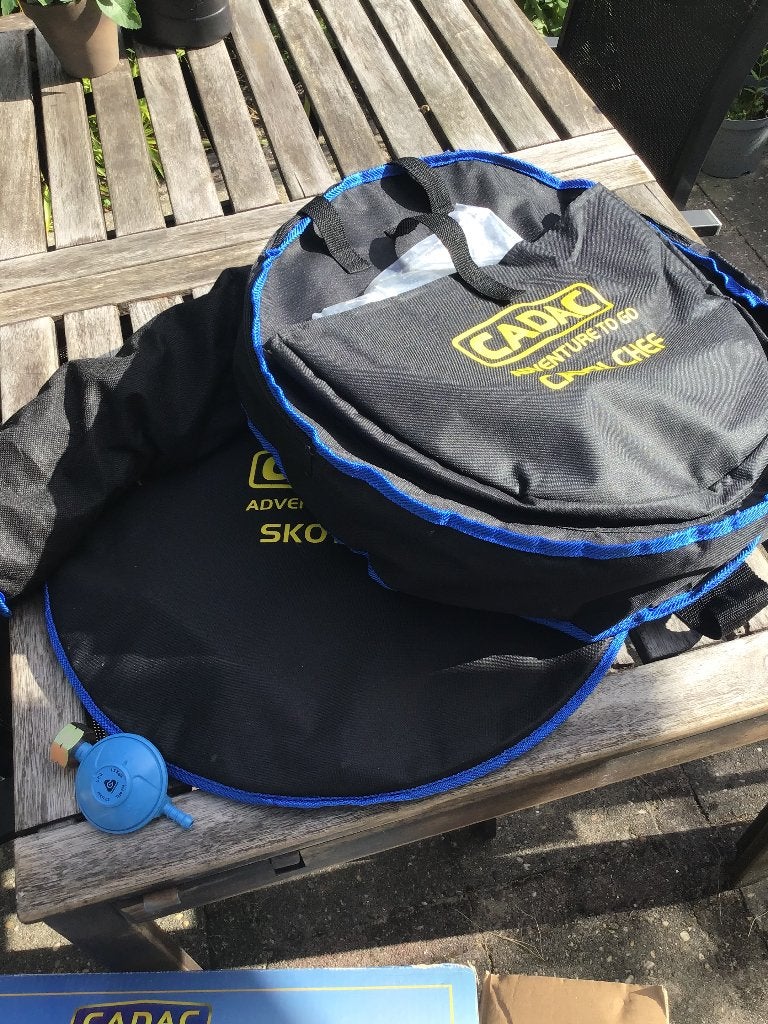 Cadac skottelbbq, Ophalen, Zo goed als nieuw, CADAC