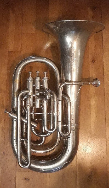 Euphonium Blaasinstrument gebruikt Muziek Center Roosendaal, Ophalen, Gebruikt, Euphonium of Tenortuba