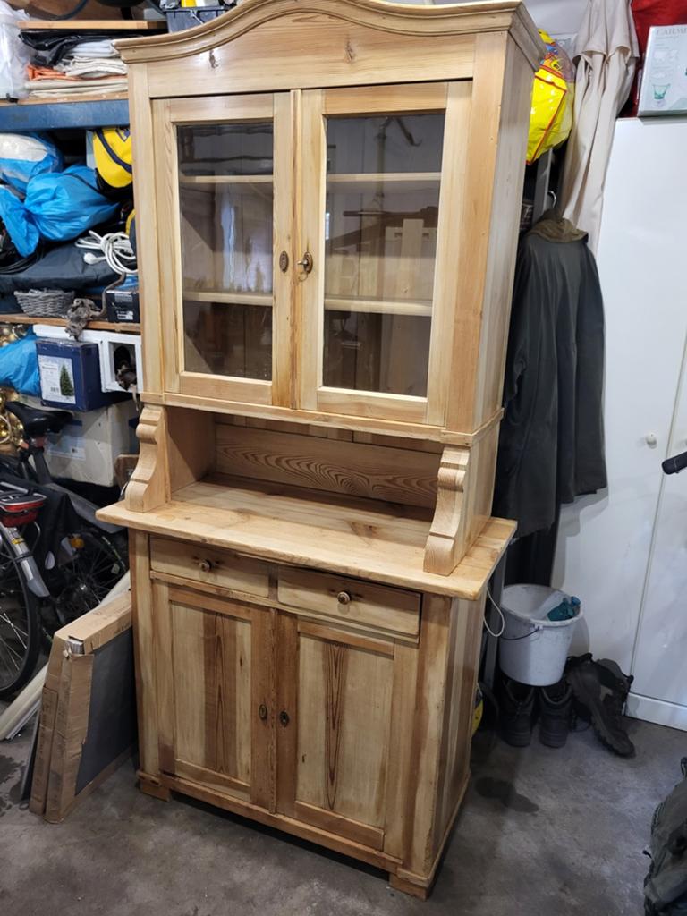 Grenen buffetkast, Huis en Inrichting, Kasten | Buffetkasten, Ophalen, Gebruikt, 25 tot 50 cm, 150 tot 200 cm