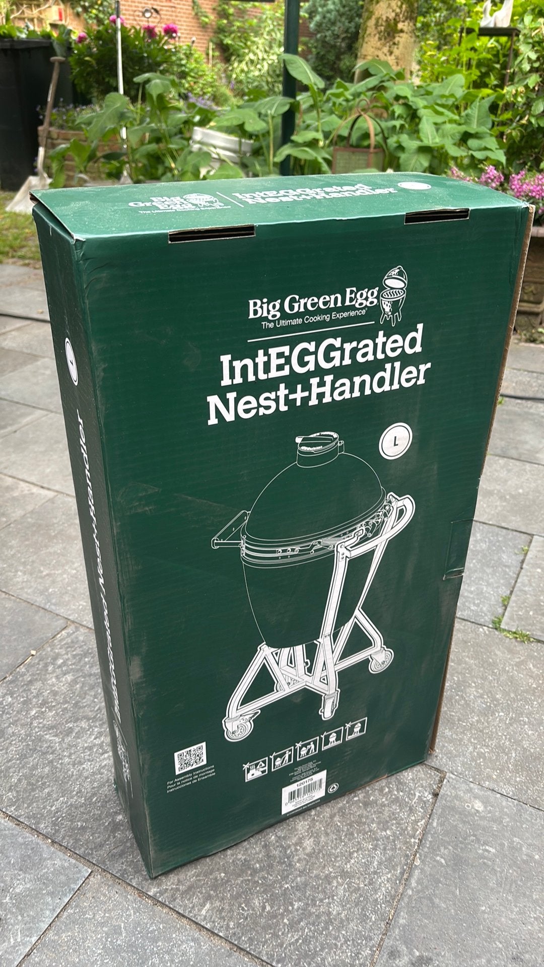 Green Egg, Tuin en Terras, Houtskoolbarbecues, Ophalen of Verzenden, Nieuw