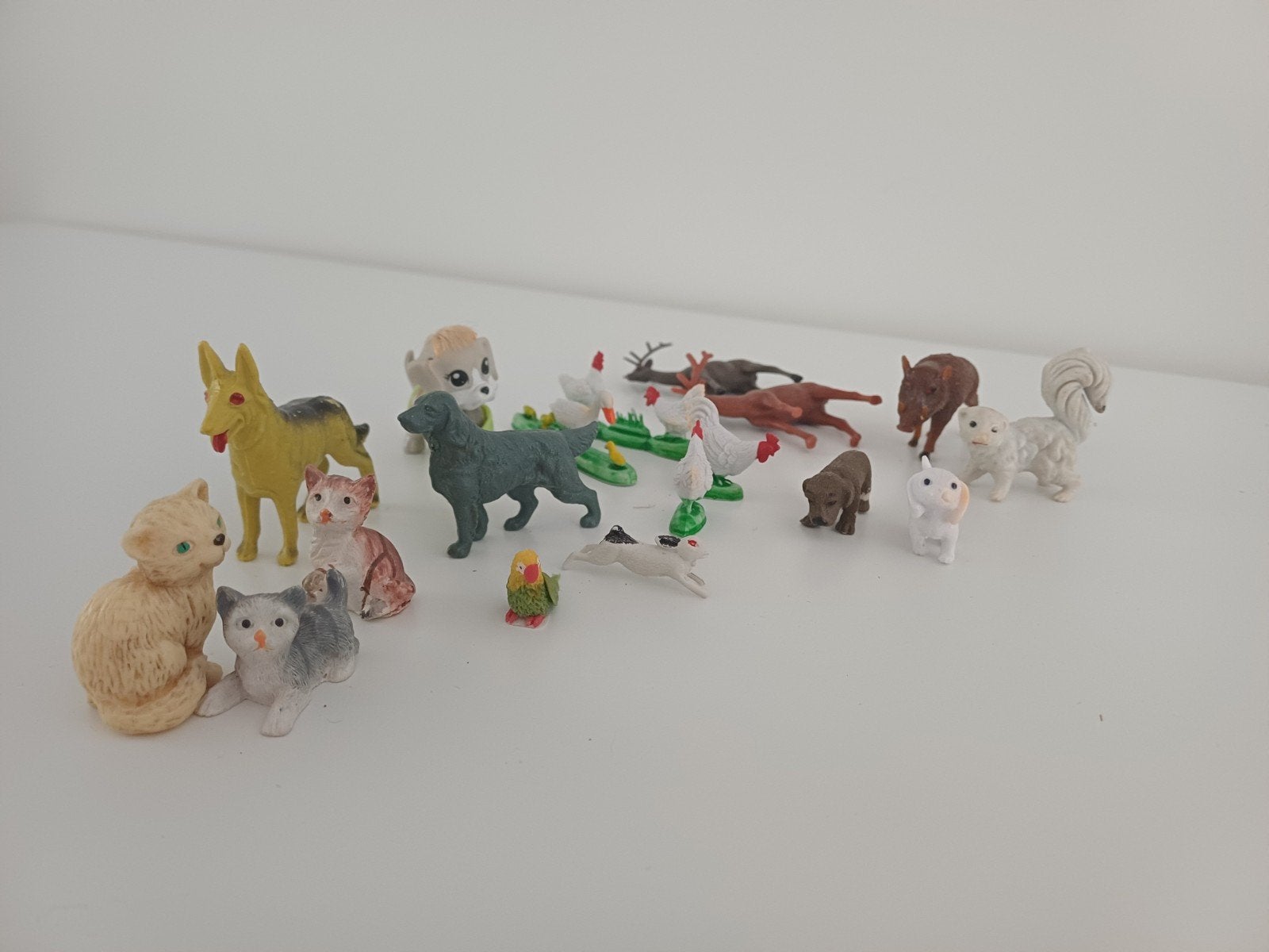 Plastic dieren, Ophalen of Verzenden, Gebruikt, Poppenhuis