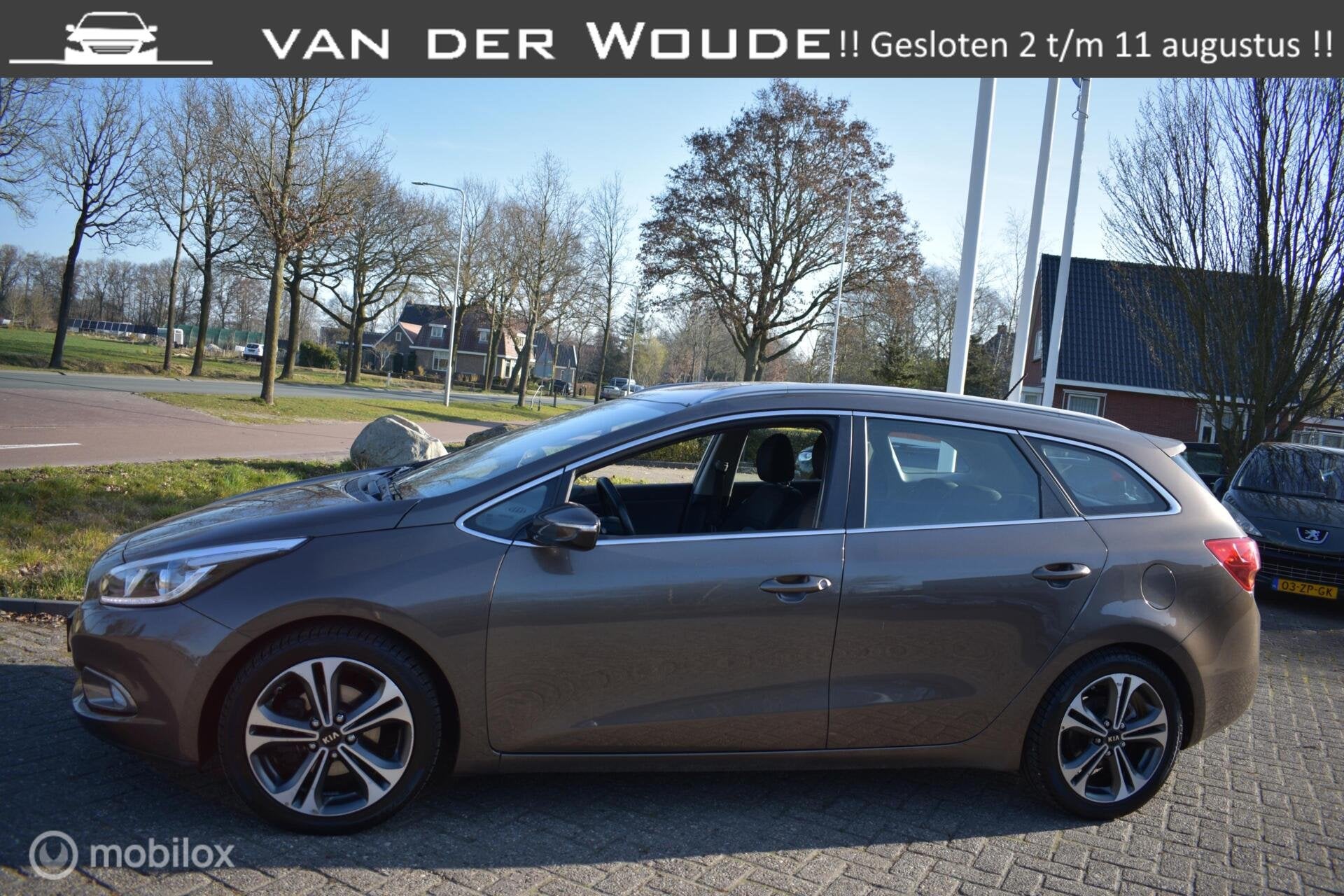 Kia cee'd Sportswagon 1.6 GDI Comfort Pack 2013|LED|Clima!, Auto's, Voorwielaandrijving, Euro 5, 1591 cc, Bruin